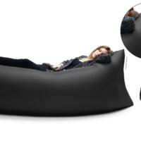 Outdoor Travel Inflatable Blow Up Hammock Air Lounger - Image 2